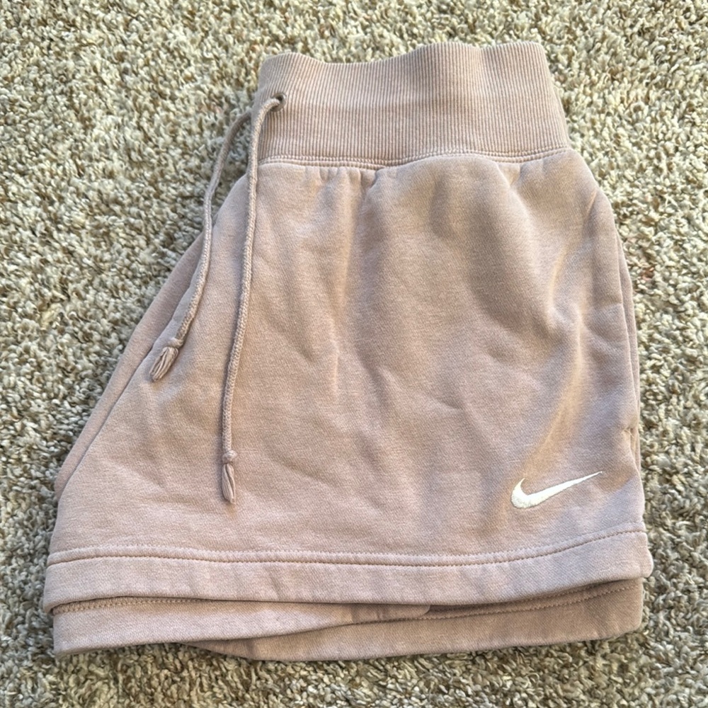 Nike Light Brown Sweat Shorts